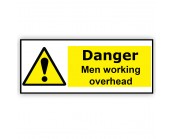 Danger Men Working Overhead 